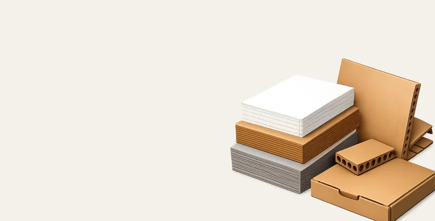 High GSM Boards Strong Corrugation